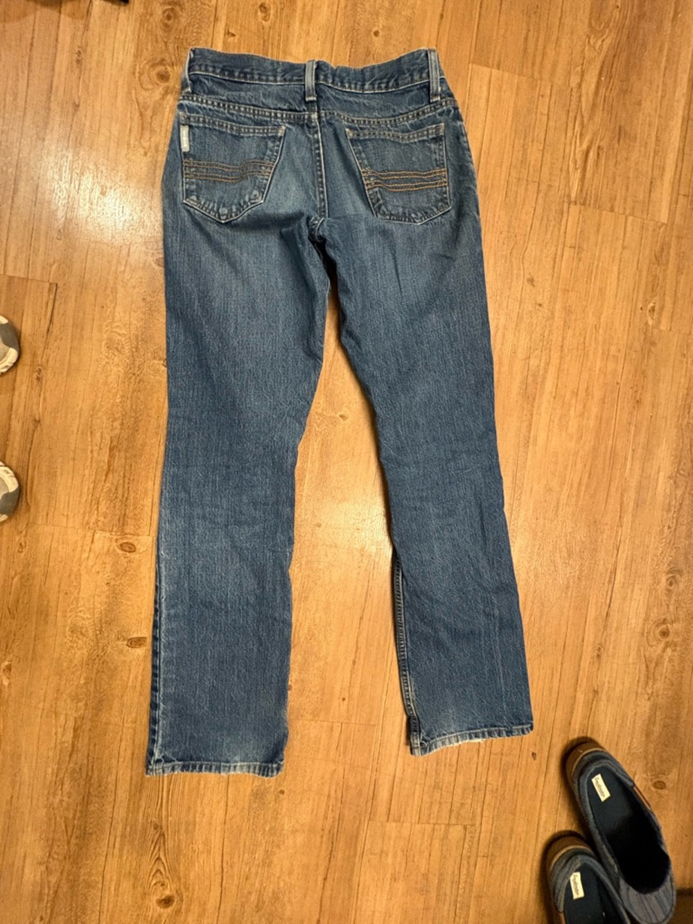 Cinch Men's Relaxed Dark Blue Denim Jeans
